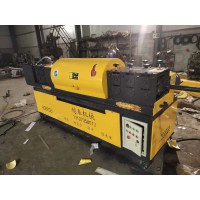 建筑腳手架租賃設備八輪雙曲線鋼管調(diào)直除銹刷漆一體機一機多用