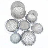 304材質(zhì)翻邊過濾網(wǎng)帽蘇州工廠